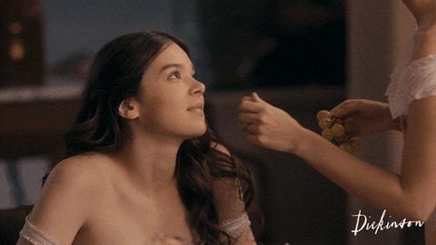 Hailee Steinfeld Kiss GIF by Apple TV+ - Find & Share on GIPHY