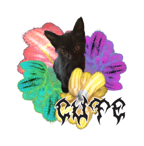Cat Monster Sticker
