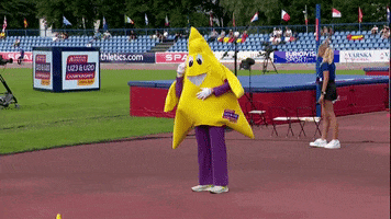 Banana Mascot GIF by European Athletics