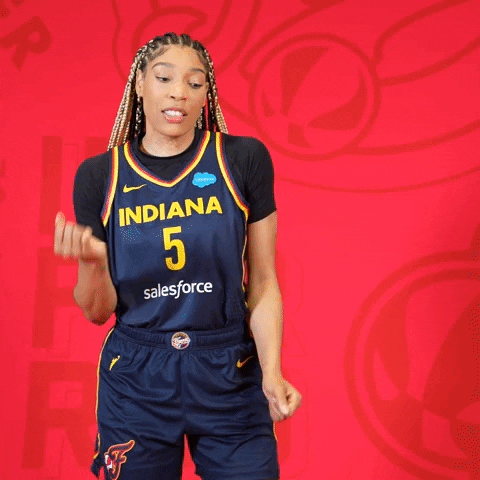Womens Basketball Dancing GIF by Indiana Fever