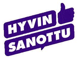 Sticker by Hyvin sanottu