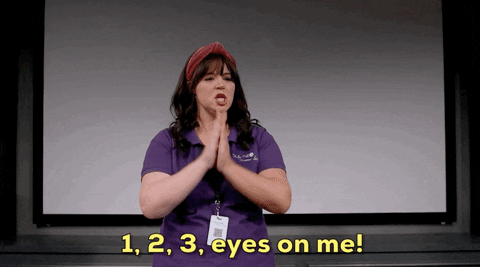Can I Have Your Attention Reaction GIF by CBS - Find & Share on GIPHY