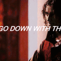 i will go down with this ship