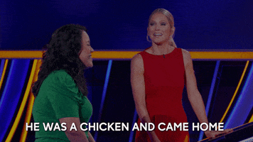 Game Show Chicken GIF by ABC Network