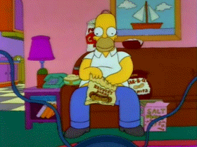 Couch Potato Eating GIF - Find & Share on GIPHY