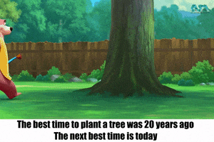 best time tree GIF by Aum