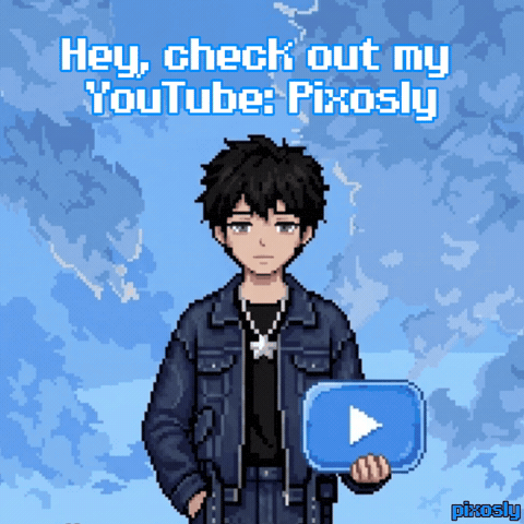 Follow Me Pixel GIF