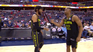 deandre' bembry good luck GIF by NBA