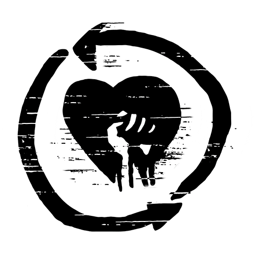 Heart Fist Sticker by Rise Against