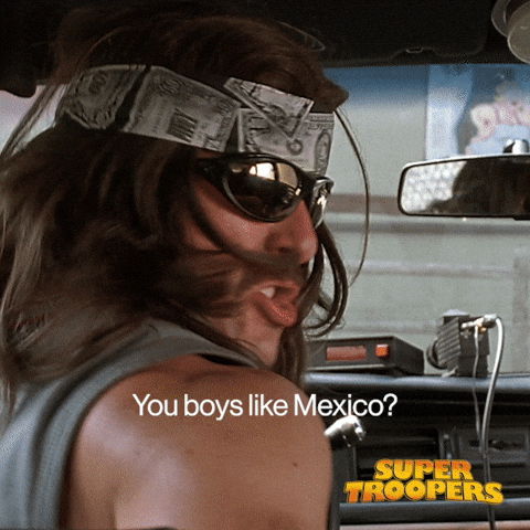 Super Troopers Mexico GIF by Searchlight Pictures