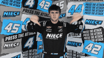 Nascar Thumbs Down GIF by Niece Motorsports