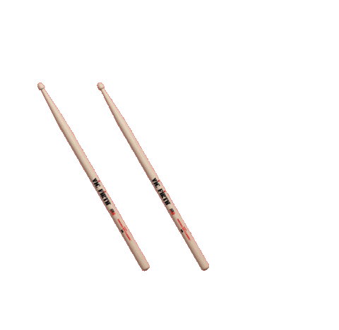 Drumming Drum Sticks Sticker by Vic Firth for iOS & Android | GIPHY