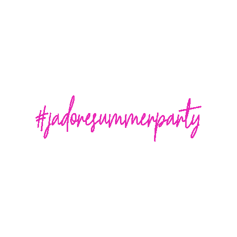Party Summer Sticker by J'ADORE MODELS