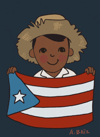 puerto rican flag waving gif