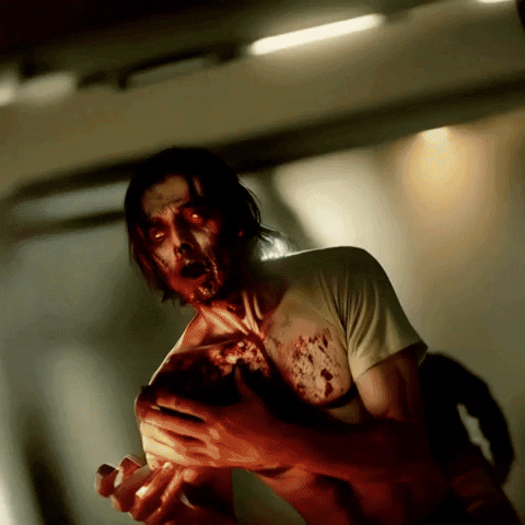 Horror Hand Out GIF