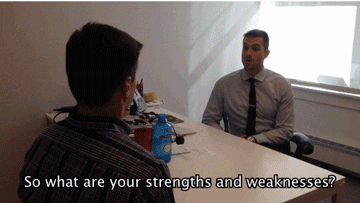 being charismatic in a job interview