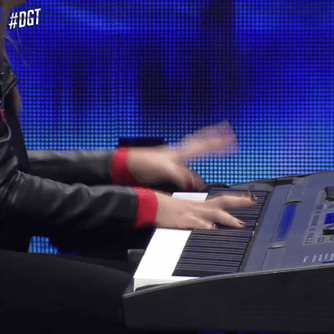 Piano Playing GIF by Dominicana's Got Talent