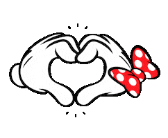 Minnie Mouse Love Sticker