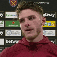 Declan Rice GIF by West Ham United