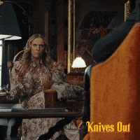 Toni Collette Who Is This Guy GIF by Knives Out
