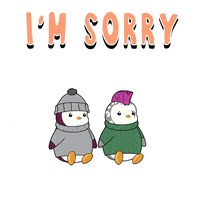 Sad Forgive Me GIF by Pudgy Penguins