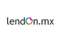 lendOnMX logo colors logotipo credito Sticker