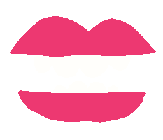 Mouth Eat Sticker by Pierogi Pierogi