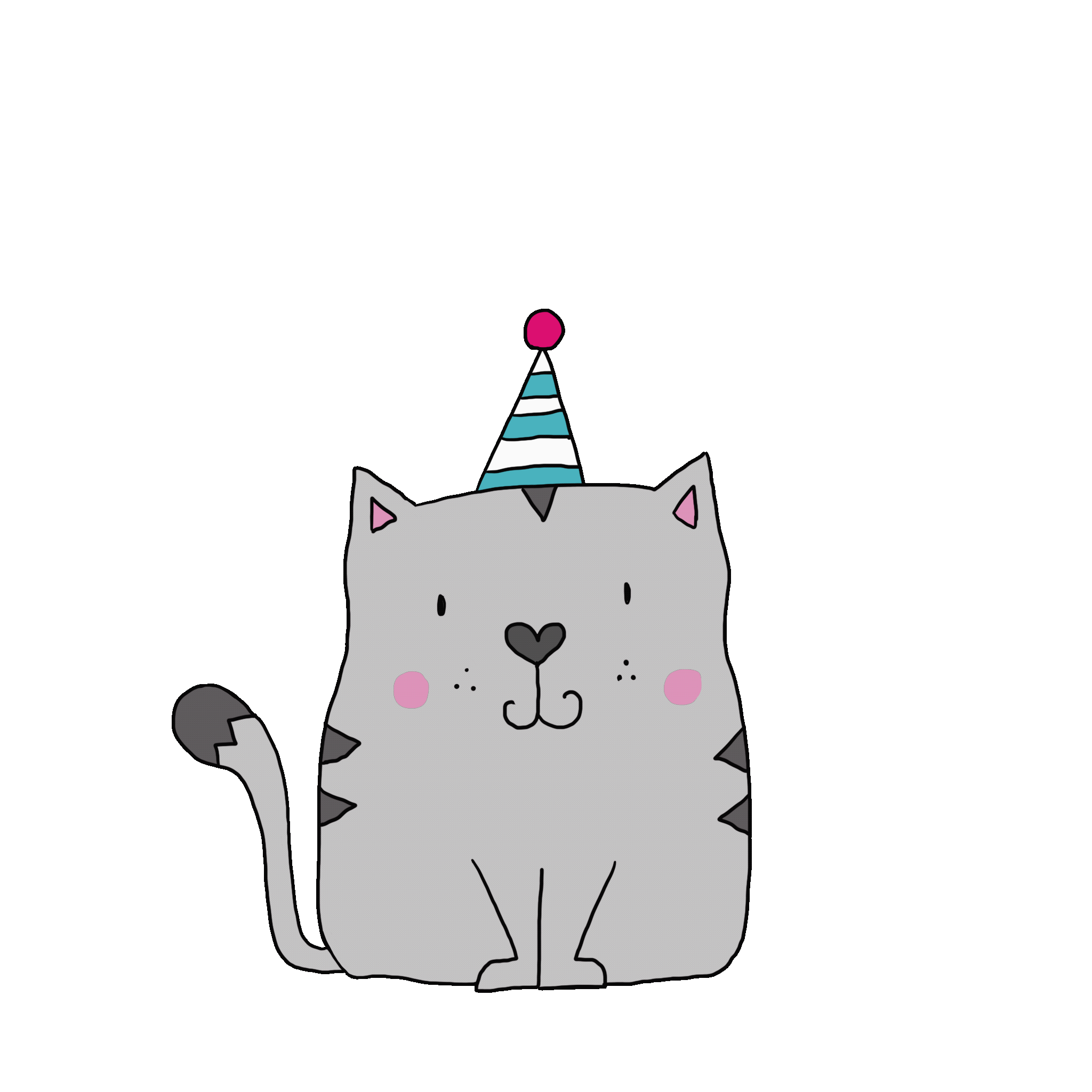 Featured image of post Happy Birthday Gif Cat Images Really large collection of the best gifs