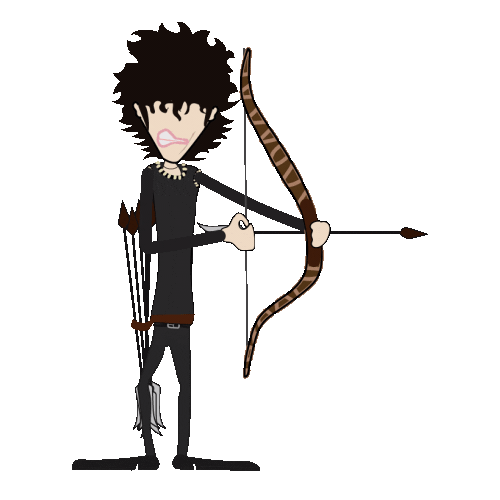 Cartoon Angels Sticker