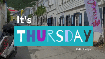 Virgin Islands Thursday GIF by Kickin it w/ Kyra