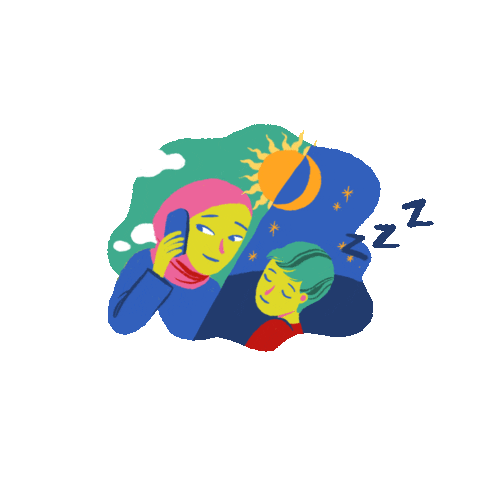 Mom Night Sticker by The Asia Foundation Indonesia