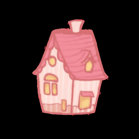 Home Sweet Home Pink GIF