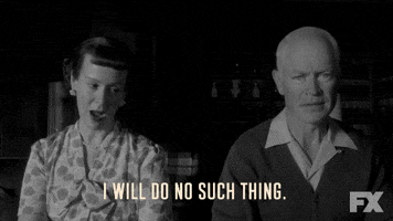 I Will Not American Horror Story GIF by AHS
