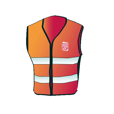 Eneco Clean Beach Cup Sticker