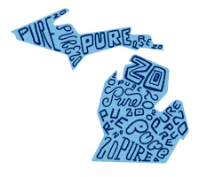 Pm20 Sticker by Pure Michigan