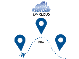 MY CLOUD Transit Hotel Sticker