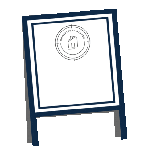 HomeFinderBinder Sticker