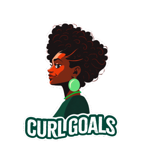 Afro Hair Sticker by DaburUK