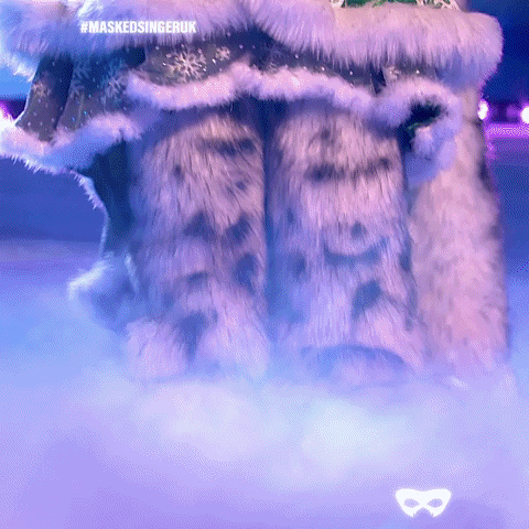 Playing Snow Leopard GIF by The Masked Singer UK & The Masked Dancer UK