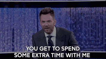 Joel Mchale Spend Time GIF by ABC Network