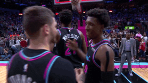 Tyler Johnson Hug GIF by NBA