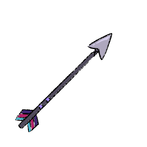 Arrow Point Sticker
