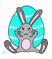 Easter Bunny Egg GIF