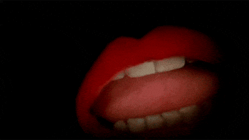 the rocky horror picture show lips GIF