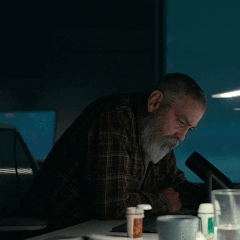 George Clooney Waiting GIF by NETFLIX