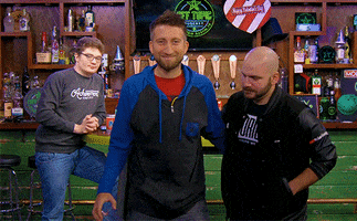 pushing rooster teeth GIF by Achievement Hunter