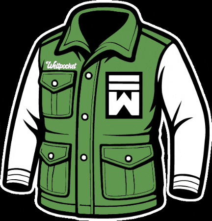 Tennis Jacket GIF by Weltpocket