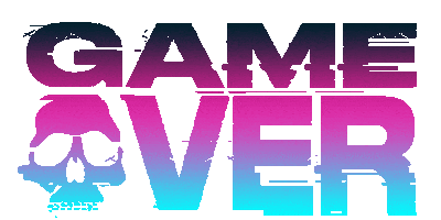 Game Over Sticker by Evilknown