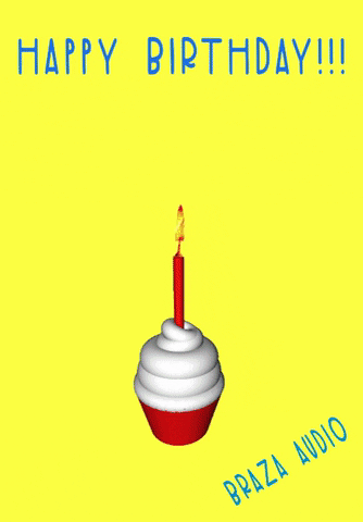 Happy Birthday Love GIF by brazaaudio