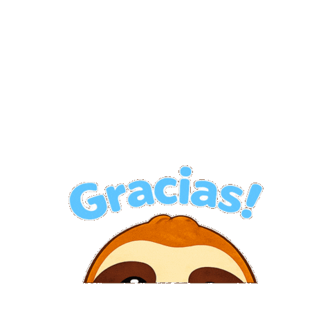 Gracias Sloth Sticker by CR Embassy Japon
